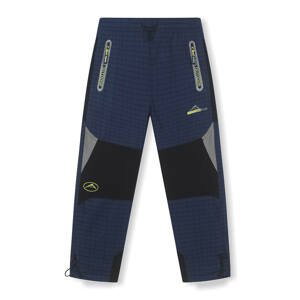 Chlapecké zateplené outdoorové kalhoty - KUGO C7877k, modrá Barva: Modrá, Velikost: 140