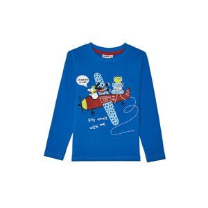 Chlapecké triko - Winkiki WKB 92576, modrá Barva: Modrá, Velikost: 98