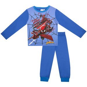Spider Man - licence Chlapecké pyžamo - Spider Man SP-656, světlejší modrá Barva: Modrá světle, Velikost: 98