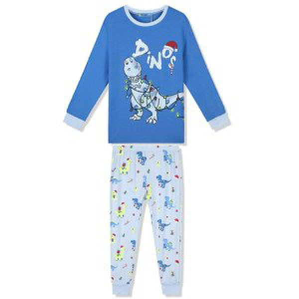Chlapecké pyžamo - KUGO MP1358, modrá Barva: Modrá, Velikost: 98-104