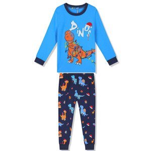 Chlapecké pyžamo - KUGO MP1358, tyrkysová Barva: Tyrkysová, Velikost: 134