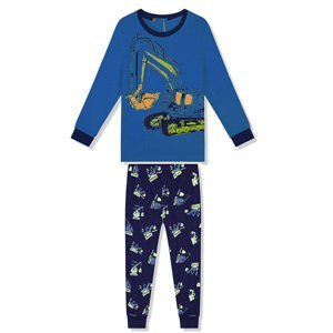 Chlapecké pyžamo - KUGO MP1359, tyrkysová Barva: Tyrkysová, Velikost: 98