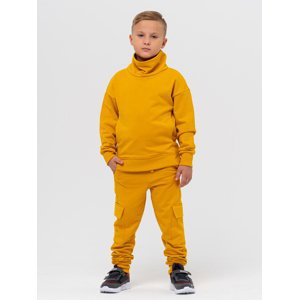 Chlapecká tepláková souprava - Winkiki WHB 181, hořčicová Barva: Žlutá, Velikost: 152