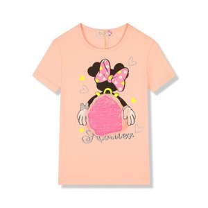 Dívčí triko - KUGO FC6783, světle růžová Barva: Růžová světlejší, Velikost: 98
