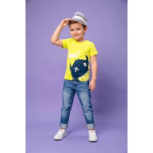 Chlapecké tričko - Winkiki WKB 01809, signální Barva: Žlutá, Velikost: 98
