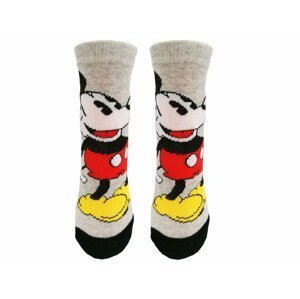 Minnie Mouse - licence Chlapecké ponožky - Mickey Mouse MIC - 102, šedá Barva: Šedá, Velikost: 23-26