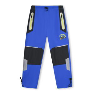 Chlapecké šusťákové kalhoty - KUGO SK7736, modrá Barva: Modrá, Velikost: 104