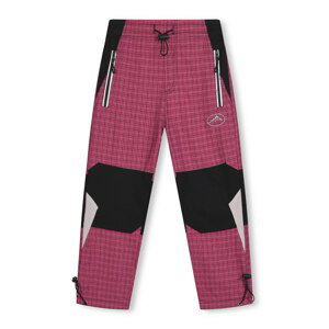 Dívčí plátěné kalhoty - KUGO FK7602, růžová Barva: Růžová, Velikost: 104