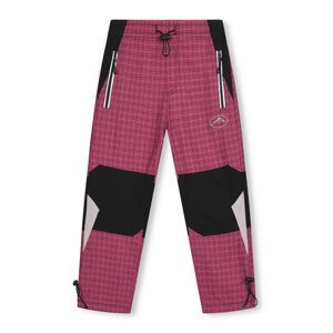 Dívčí plátěné kalhoty - KUGO FK7602, růžová Barva: Růžová, Velikost: 128