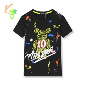 Chlapecké tričko - KUGO FC0272, černá Barva: Černá, Velikost: 140
