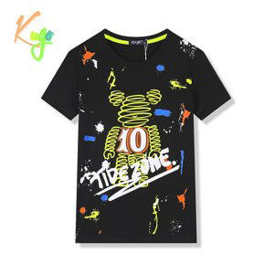 Chlapecké tričko - KUGO FC0272, černá Barva: Černá, Velikost: 164