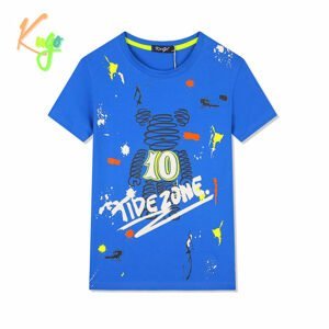Chlapecké tričko - KUGO FC0272,  modrá Barva: Modrá, Velikost: 134