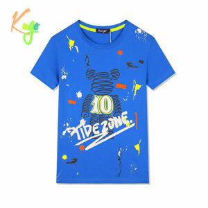Chlapecké tričko - KUGO FC0272,  modrá Barva: Modrá, Velikost: 152