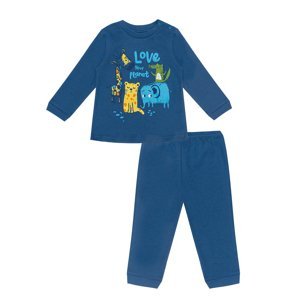 Chlapecké pyžamo - WINKIKI WNB 11963, modrá Barva: Modrá, Velikost: 74
