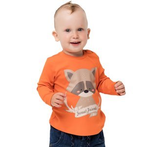 Chlapecké tričko - WINKIKI WNB 92533, oranžová Barva: Oranžová, Velikost: 86
