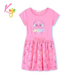 Dívčí šaty - KUGO MS1744, světle růžová Barva: Růžová, Velikost: 98