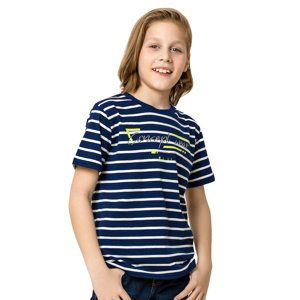 Chlapecké tričko - Winkiki WTB 91421, tmavě modrá Barva: Modrá tmavě, Velikost: 152