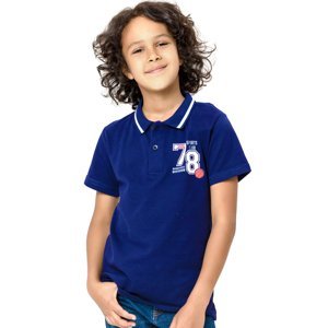 Chlapecké tričko - Winkiki WTB 91426, tmavě modrá Barva: Modrá tmavě, Velikost: 140