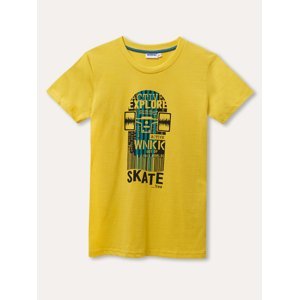 Chlapecké triko - Winkiki WTB 11984, žlutá/ 320 Barva: Žlutá, Velikost: 152