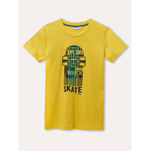 Chlapecké triko - Winkiki WTB 11984, žlutá/ 320 Barva: Žlutá, Velikost: 164