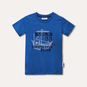 Chlapecké triko - WINKIKI WKB 01703, modrá/ 380 Barva: Modrá, Velikost: 110
