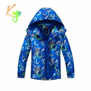 Chlapecká jarní, podzimní bunda, zateplená - KUGO B2836a, modrá Barva: Modrá, Velikost: 116