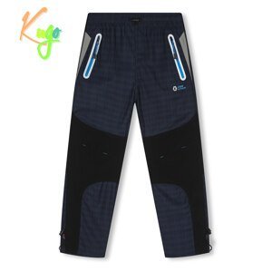 Chlapecké outdoorové kalhoty - KUGO G9651, tmavě modrá Barva: Modrá tmavě, Velikost: 122