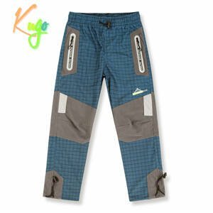 Chlapecké outdoorové kalhoty - KUGO G9781, petrol Barva: Petrol, Velikost: 122