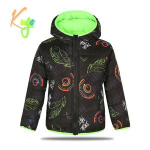 Chlapecká zimní bunda - KUGO FB0296, černá Barva: Černá, Velikost: 98