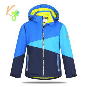 Chlapecká zimní bunda - KUGO PB7352, modrá Barva: Modrá, Velikost: 104