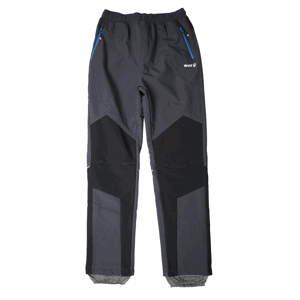 Chlapecké softshellové kalhoty, zateplené - Wolf B2297, šedá/ černá kolena Barva: Šedá, Velikost: 140
