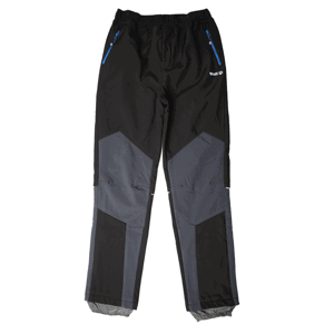 Chlapecké softshellové kalhoty, zateplené - Wolf B2297, černá/ šedá kolena Barva: Černá, Velikost: 158