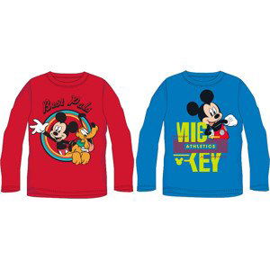 Mickey Mouse - licence Chlapecké triko - Mickey Mouse 52028865, červená Barva: Červená, Velikost: 110