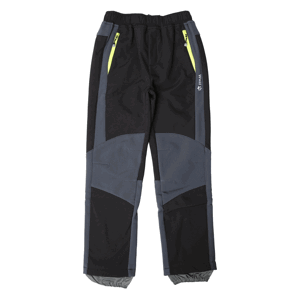 Chlapecké softshellové kalhoty, zateplené - Wolf B2296, černá/ šedá kolena Barva: Černá, Velikost: 98