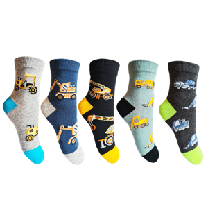 Chlapecké ponožky Aura.Via - GZF9260, mix barev Barva: Mix barev, Velikost: 32-35