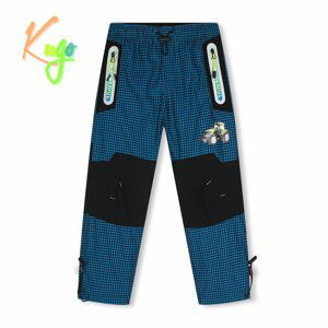 Chlapecké zateplené outdoorové kalhoty - KUGO C7771, tyrkysová Barva: Tyrkysová, Velikost: 122
