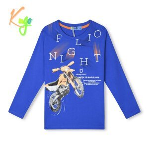 Chlapecké triko - KUGO HC0719, modrá Barva: Modrá, Velikost: 122