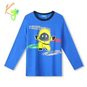 Chlapecké triko - KUGO FC0297, modrá Barva: Modrá, Velikost: 146