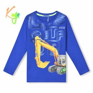 Chlapecké triko - KUGO HC0717, modrá Barva: Modrá, Velikost: 110