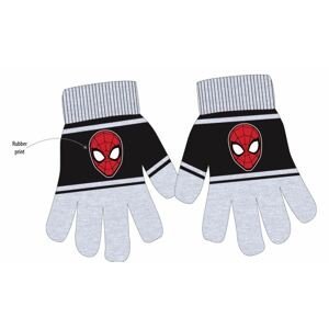 Chlapecké rukavice - Spider-Man 52421378, šedá Barva: Šedá, Velikost: uni velikost