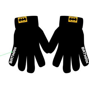 Batman - licence Chlapecké rukavice - Batman 5242477, černá Barva: Černá, Velikost: uni velikost