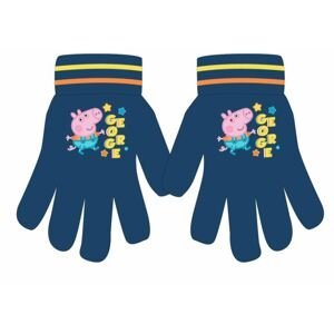 Prasátko Pepa - licence Chlapecké rukavice - Prasátko Peppa 5242912, tmavě modrá Barva: Modrá tmavě, Velikost: uni velikost