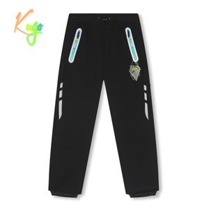 Chlapecké softshellové kalhoty, zateplené - KUGO HK2516, celočerná Barva: Černá, Velikost: 116