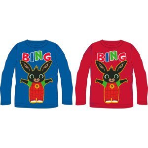 Králíček bing- licence Chlapecké tričko - Králíček Bing 5202080, červená Barva: Červená, Velikost: 92