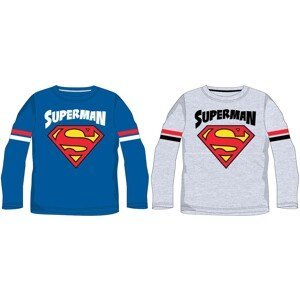 superman-licence Chlapecké tričko - Superman 5202248, světle šedý melír Barva: Šedá, Velikost: 110