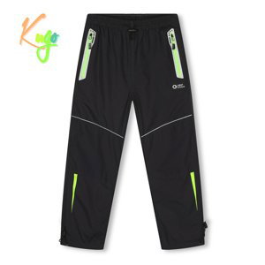 Chlapecké šusťákové kalhoty, zateplené - KUGO DK7132, černá Barva: Černá, Velikost: 128