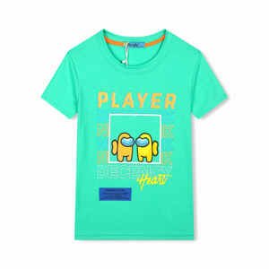 Chlapecké tričko - KUGO HC0699, zelinkavá Barva: Zelená, Velikost: 116