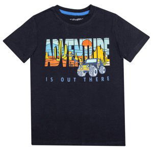 Chlapecké tričko - Wolf S2201A, tmavě modrá Barva: Modrá tmavě, Velikost: 122