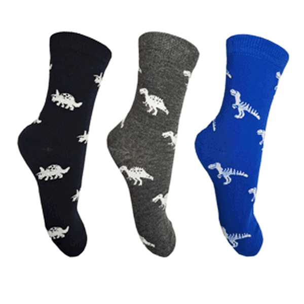 Chlapecké ponožky - Aura.Via GZF8703, šedá, modrá, tmavě modrá Barva: Mix barev, Velikost: 24-27
