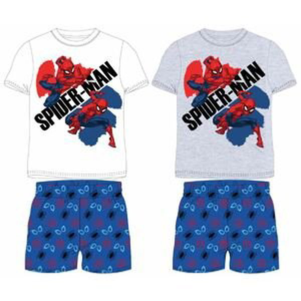 Spider Man - licence Chlapecké pyžamo - Spider-Man 52041284, světle šedý melír Barva: Šedá, Velikost: 128